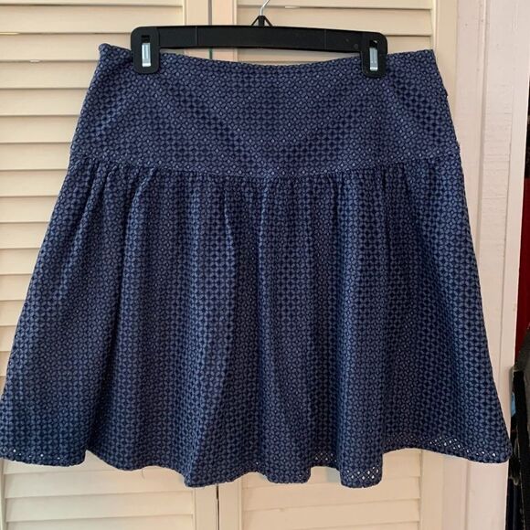 Ann Taylor Blue Skirt - Picture 2 of 7